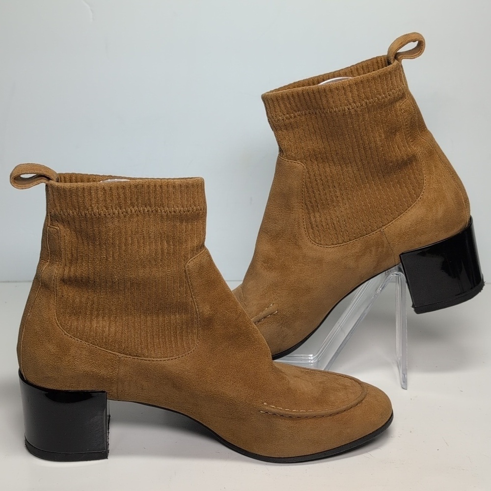 Pierre Hardy rodeo/rider suede heeled ankle boots women's size size 6.5 EU 36.5. - Picture 7 of 15
